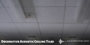 Decorative Acoustic Ceiling Tiles