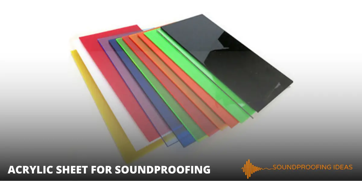 Acrylic Sheet For Soundproofing